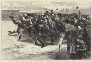 Das Derby, der Ansturm auf die Rennbahn, Wer hat gewonnen